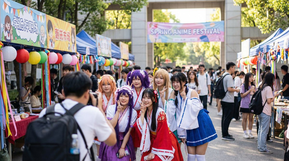 校花传媒 - cosplay校园文化节